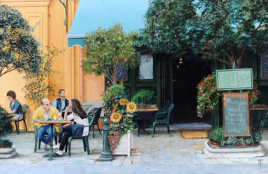 Café, Aix-En-Provence, 1999